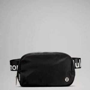 lululemon 1L belt bag with lettering